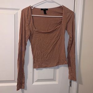 Square neck top, size S